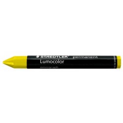 Staedtler craie lumocolor permanent omnigraphe, noir, craie (LOT DE 12)