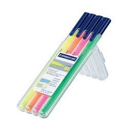 Staedtler surligneur "triplus textsurfer", étui de 4,