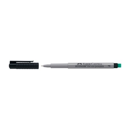 Faber-castell marqueur nonpermanent multimark f, rouge