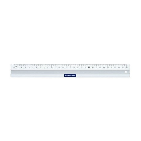 Staedtler règle en métal, en aluminium, 400 mm