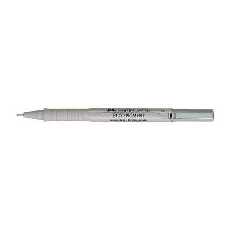 Faber-castell stylo feutre ecco pigment 0,5 mm, noir