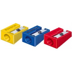 Staedtler taille-crayon, en plastique, boîte de 100 (LOT DE 100)
