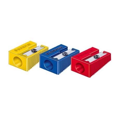 Staedtler taille-crayon, en plastique, boîte de 100 (LOT DE 100)
