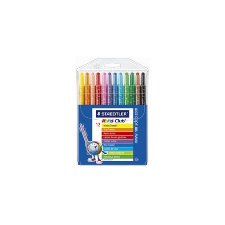 Staedtler bâton de cire noris club, étui plastique souple de