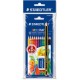 Staedtler crayons de couleur noris club, kit promotionnel,