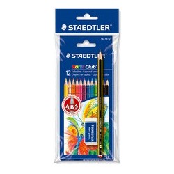 Staedtler crayons de couleur noris club, kit promotionnel,