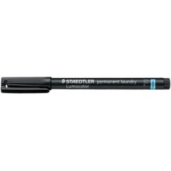 Staedtler marqueur lumocolor pour textile laundry, noir