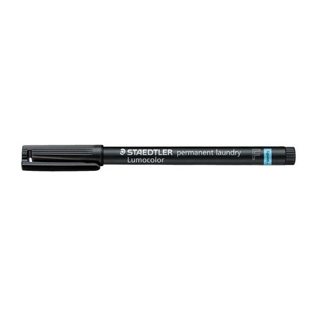 Staedtler marqueur lumocolor pour textile laundry, noir