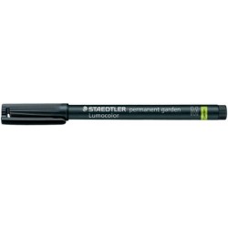 Staedtler marqueur pour le jardin lumocolor garden, noir
