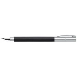 Faber-castell stylo-plume ambition résine noire