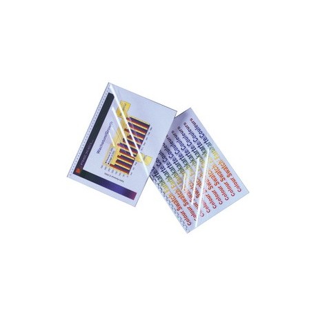 Gbc couverture pour reliure hiclear, a5, limpide, 0,24 mm