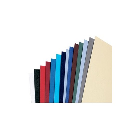 Gbc couverture pour reliure leathergrain, format a4,