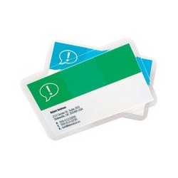 Gbc pochette à plastifier cardpouch pour cartes de crédit