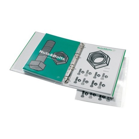 Gbc pochettes de plastification, format a4, perforation pour