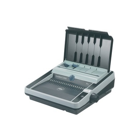 Gbc perforelieuse électrique combbind c450e, noir