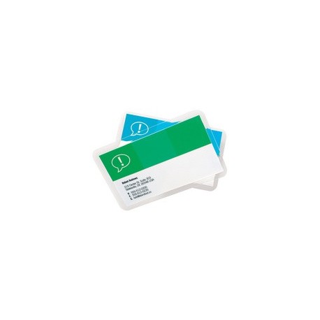 Gbc pochettes à plastifier cardpouch pour cartes de visites