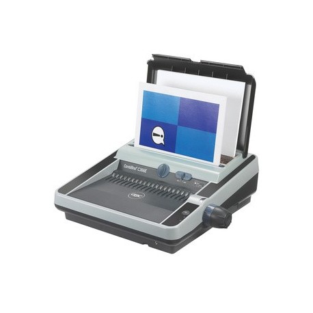 Gbc perforelieuse électrique c366e, anthracite