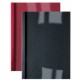 Gbc couverture thermique lin thermabind, a4, 1,5 mm, rouge,