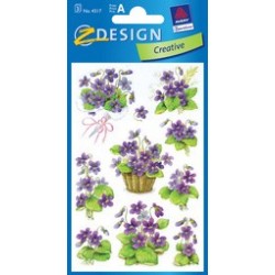 Avery zweckform z-design sticker "violettes"