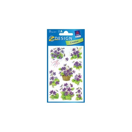 Avery zweckform z-design sticker "violettes"