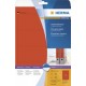 Herma Étiquettes de classement special, 192 x 61 mm, jaune
