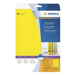 Herma etiquettes pour dos de classeur special, 38 x 297 mm,