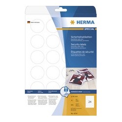 Herma etiquettes de fermeture special, 45,7 x 21,2 mm, blanc