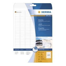 Herma Étiquettes pour jet d'encre special, 25,4 x 8,5 mm,