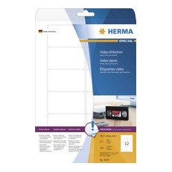 Herma étiquettes pour cassettes vidéo special, 78,7 x 46,6mm