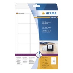 Herma etiquettes pour disquettes-zip special, 59 x 50 mm,