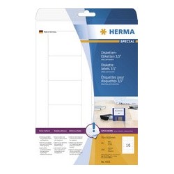 Herma étiquettes pour disquettes 3,5" special, 70 x 50,8 mm,