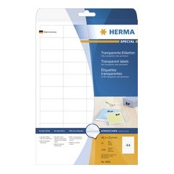 Herma etiquettes film special, 210 x 148 mm, transparent