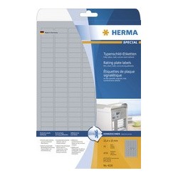 Herma etiquettes de plaque signalétique special, 63,5x29,6mm