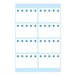 Herma étiquettes pour surgelés, 26 x 40 mm, bleu,