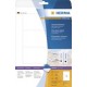 Herma etiquettes pour dos de classeurs, 157 x 61 mm, blanc