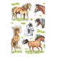 Herma sticker decor "chevaux dessinés"