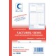 Elve manifold factures / devis, 50 feuillets, a5, dupli
