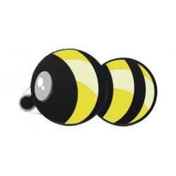 Herma roller de colle "klebebiene", look abeille, ruban 15 m