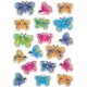 Herma autocollants magic "papillons", feuille micacée
