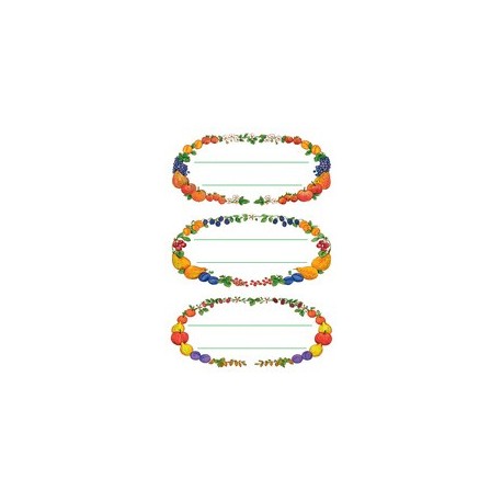 Herma etiquettes de cuisine carreau vichy, 70 x 23 mm,