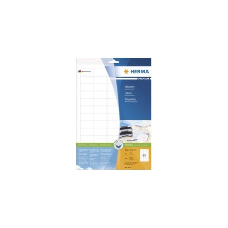 Herma etiquettes universelles premium, 210 x 148 mm, blanc