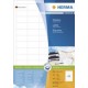 Herma etiquettes universelles premium, 105 x 41 mm, blanc