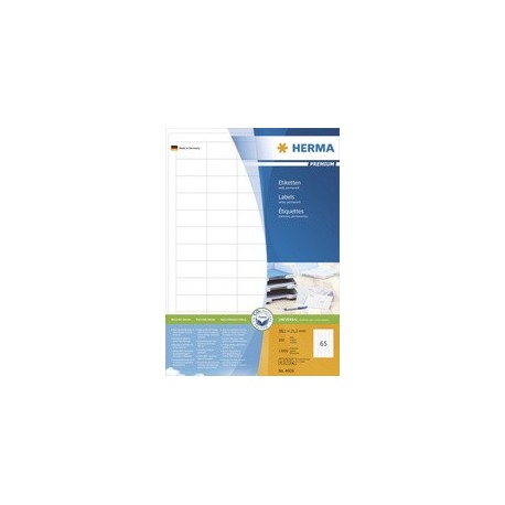 Herma etiquettes universelles premium, 210 x 148 mm, blanc