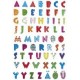 Herma stickers alphabet magic, a-z, gravé stone