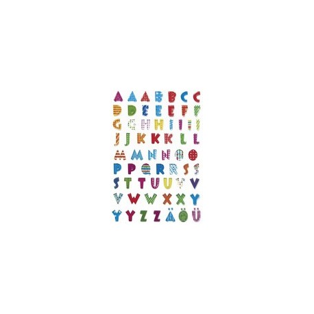 Herma stickers alphabet magic, a-z, gravé stone