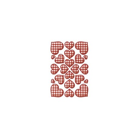 Herma sticker decor "coeurs & roses"