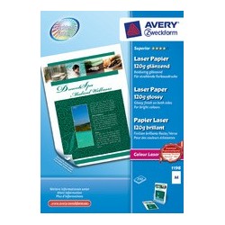 Avery zweckform papier photo colour laser, a4, 120 g/m2