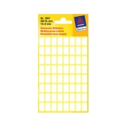 Avery zweckform étiquettes multi-usages, 13 x 8 mm, blanches