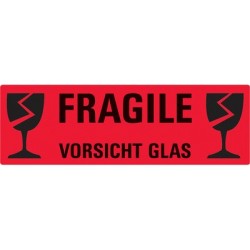 Avery zweckform étiquette de signalisation "vorsicht glas",