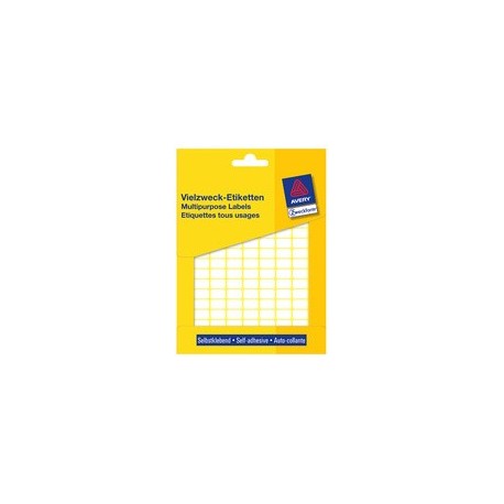 Avery zweckform étiquettes multi-usages, 32 x 33 mm, blanche